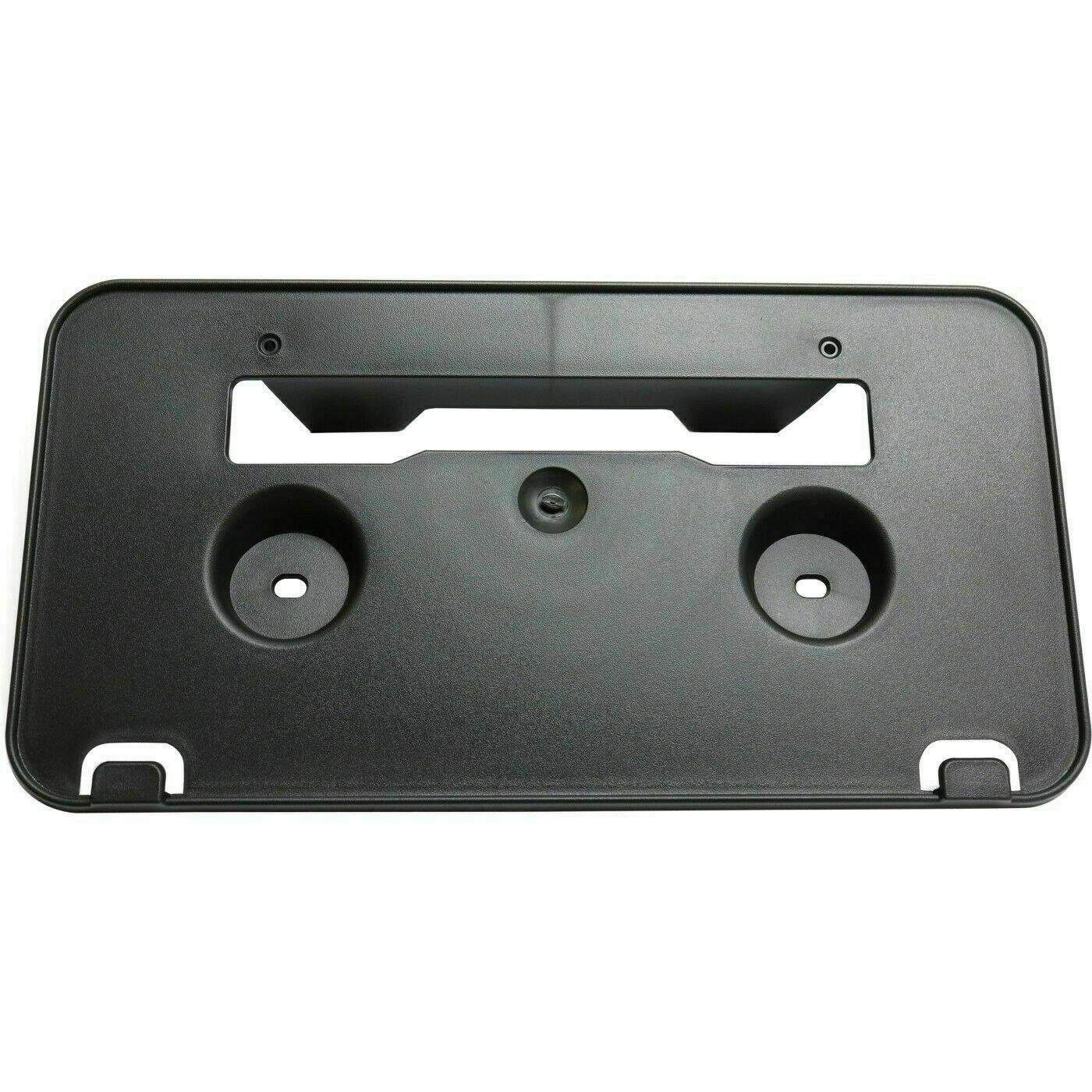 DAT AUTO PARTS Front Bumper License Plate Mounting Bracket Tag Holder Replacement for 2013-2016 Ford Fusion For All Models Black Textured Made of P...