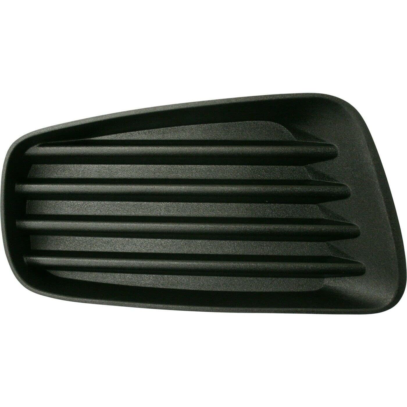 DAT AUTO PARTS Front Left Driver Side Bumper Insert Fog Light Lamp Hole Grille Cover Trim Molding Replacement For 2006 2007 Saturn Vue Black Textur...