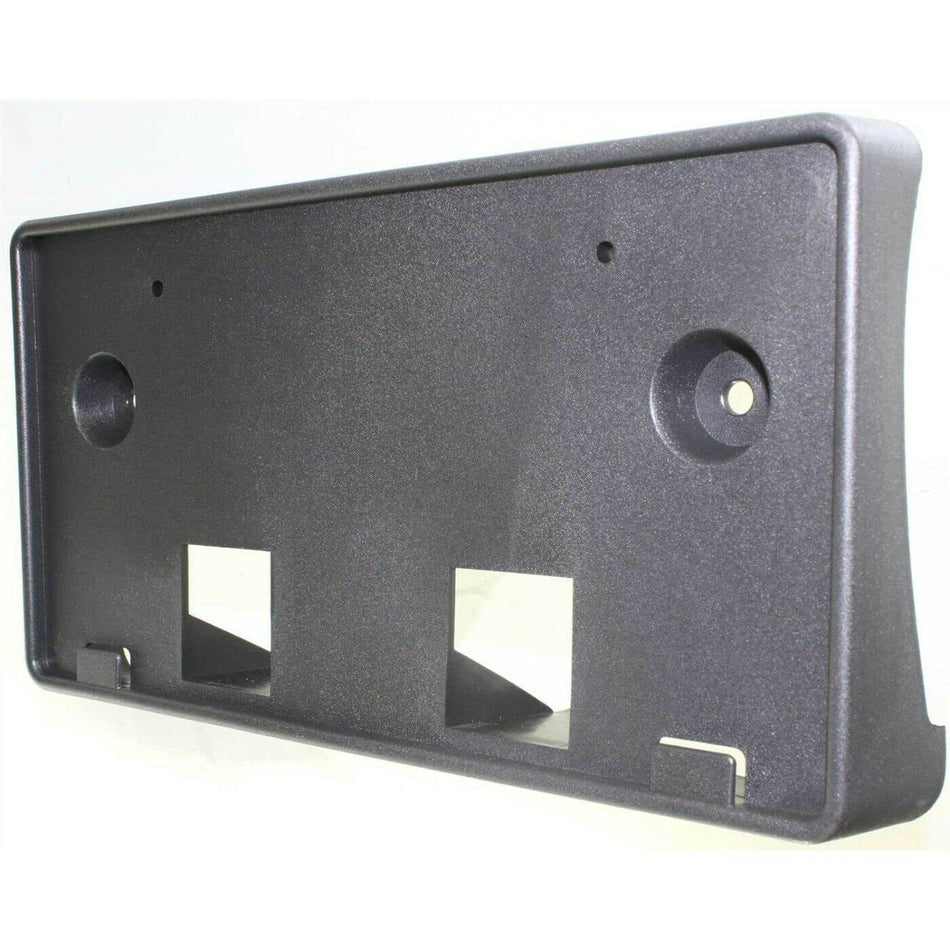 DAT AUTO PARTS Front Bumper License Plate Frame Tag Mounting Bracket Holder Replacement For 1998-2011 Ford Crown Victoria Black Textured Plastic FO...
