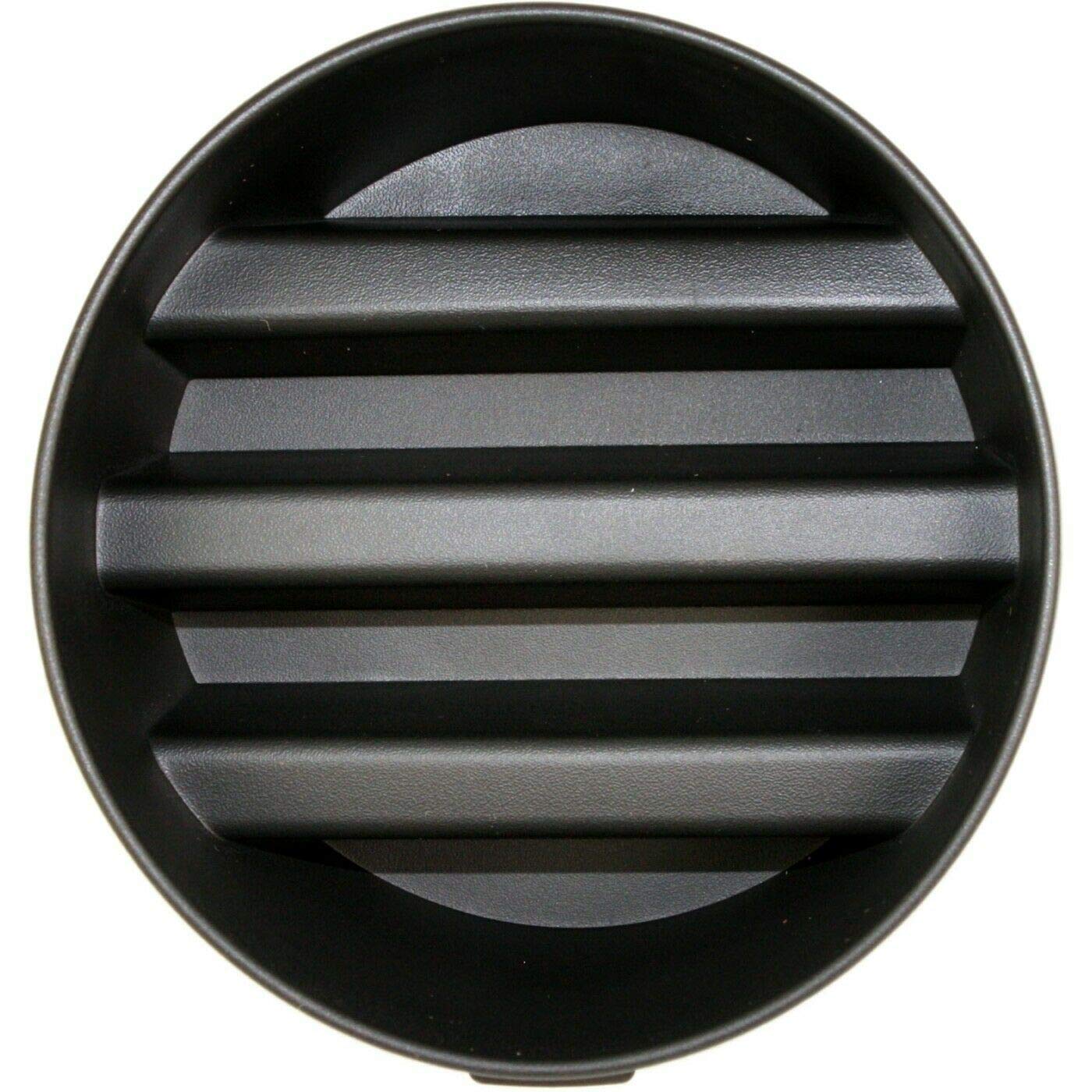 DAT AUTO PARTS Front Driver Or Passenger Side Fog Lamp Hole Cover Replacement For 08-10 Jeep Grand Cherokee Black Textured CH1038113 68033797AA