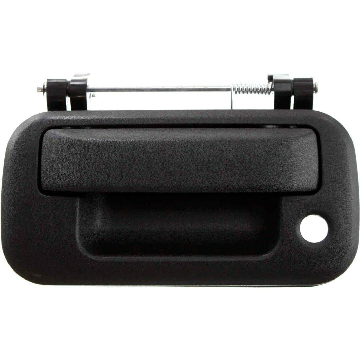 DAT AUTO PARTS Outside Rear Tailgate Liftgate Door Handle Replacement For 2004-2013 Ford F150 Pickup Black Textured Made of Plastic FO1915111 8L3Z9...