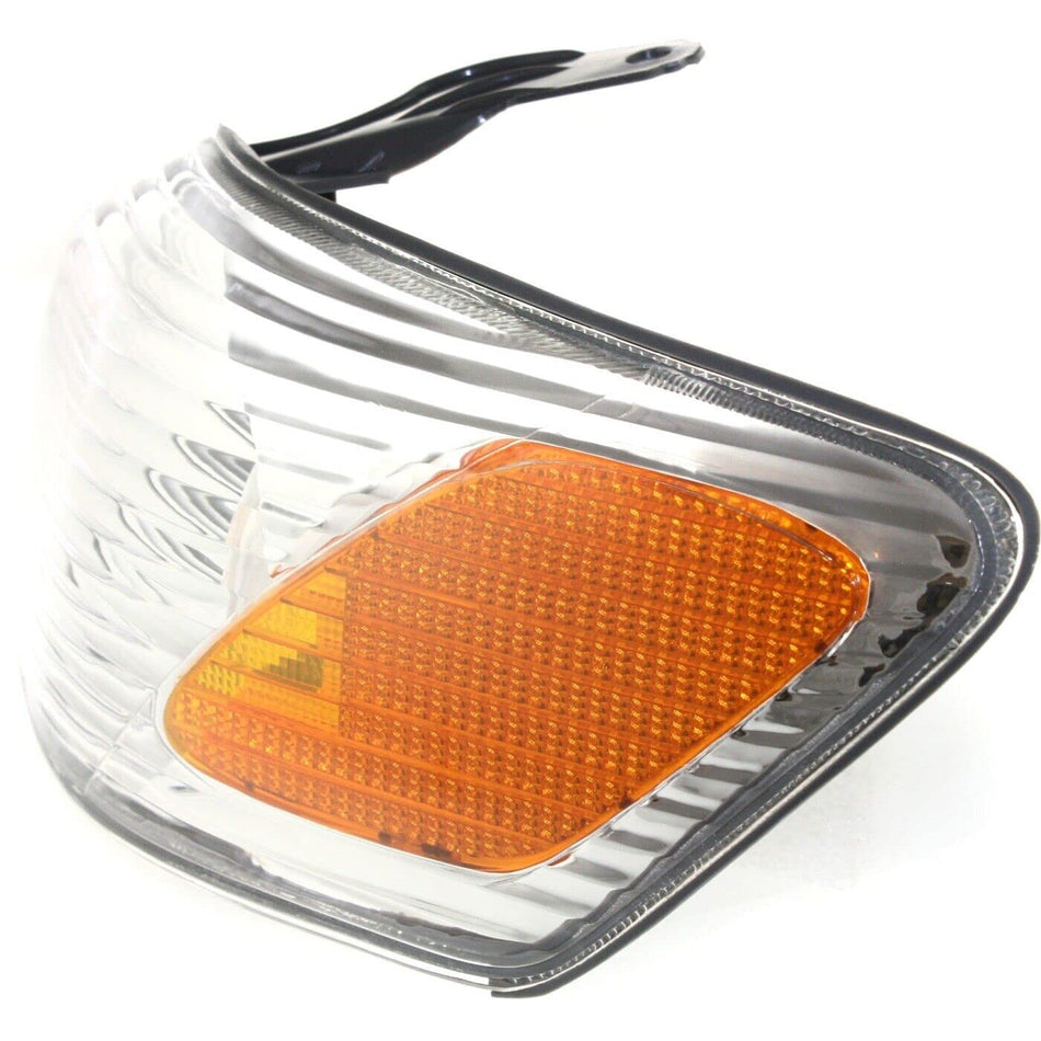 Turn Signal Corner Park Light for 2000-2001 Toyota Camry Front Left Driver Side Clear & Orange Lens TO2530136