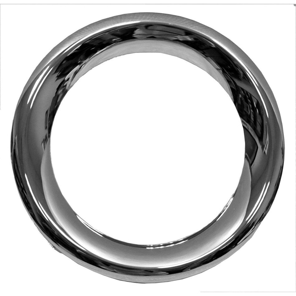 DAT AUTO PARTS Right Front Passenger Side Fog Light Trim Ring Replacement For 2019-2023 Jeep Renegade Round Silver Chrome Finish Textured Made of P...