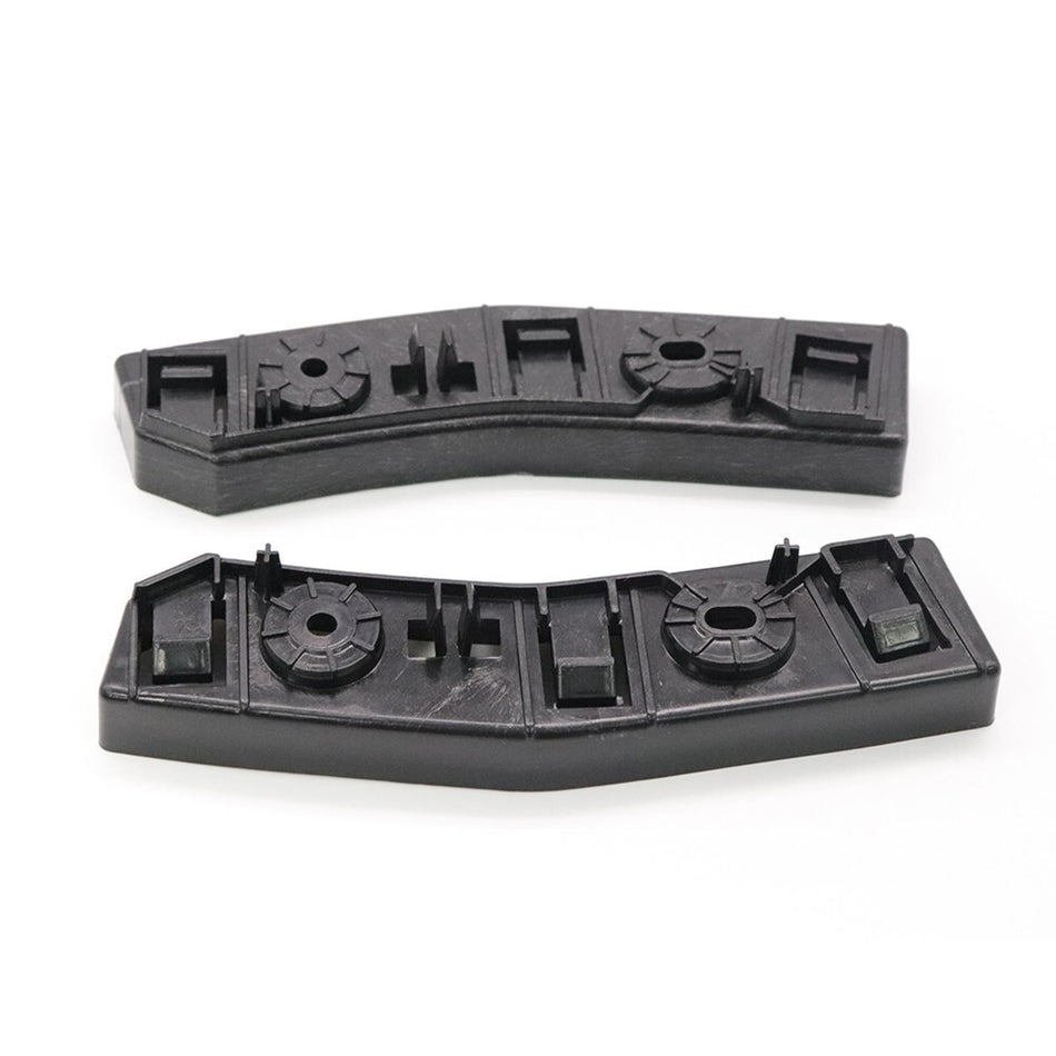 DAT AUTO PARTS Front Driver & Passenger Side Upper Outer Bumper Cover Support, Set of 2, For 2014-2018 Jeep Cherokee, PP Plastic, Black Textured Fi...