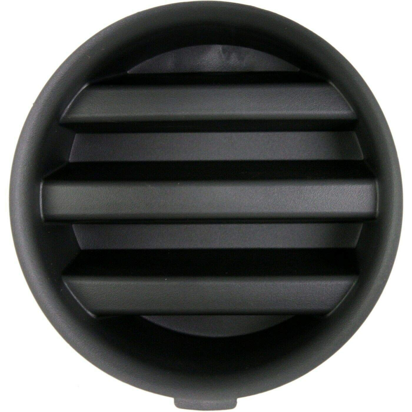 DAT AUTO PARTS Front Driver Or Passenger Side Fog Hole Bumper Cover Insert Replacement For 2006-2010 Jeep Commander or 2005-2007 Grand Cherokee Bla...