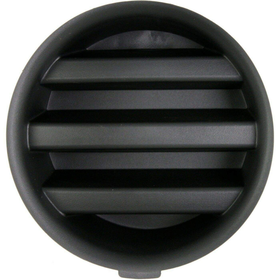 DAT AUTO PARTS Front Driver Or Passenger Side Fog Hole Bumper Cover Insert Replacement For 2006-2010 Jeep Commander or 2005-2007 Grand Cherokee Bla...