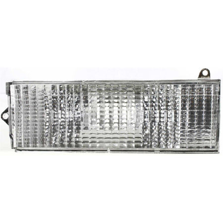 DAT AUTO PARTS Front Left Driver Side Park Signal Light Lamp Lens Housing Replacement For 1984 - 1996 Jeep Cherokee Clear Lens CH2530101 56000099