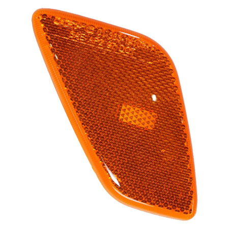 DAT AUTO PARTS Front Right Passenger Side Marker Light Lamp Reflector Assembly & Housing Replacement for 1997-2006 Jeep Wrangler Orange Lens Textur...