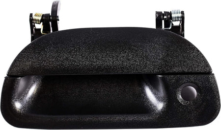 DAT AUTO PARTS Outside Rear Tailgate Liftgate Door Handle Replacement For 1999-2007 Ford F150 F250 Super Duty Pickup Truck Black Textured Made of P...
