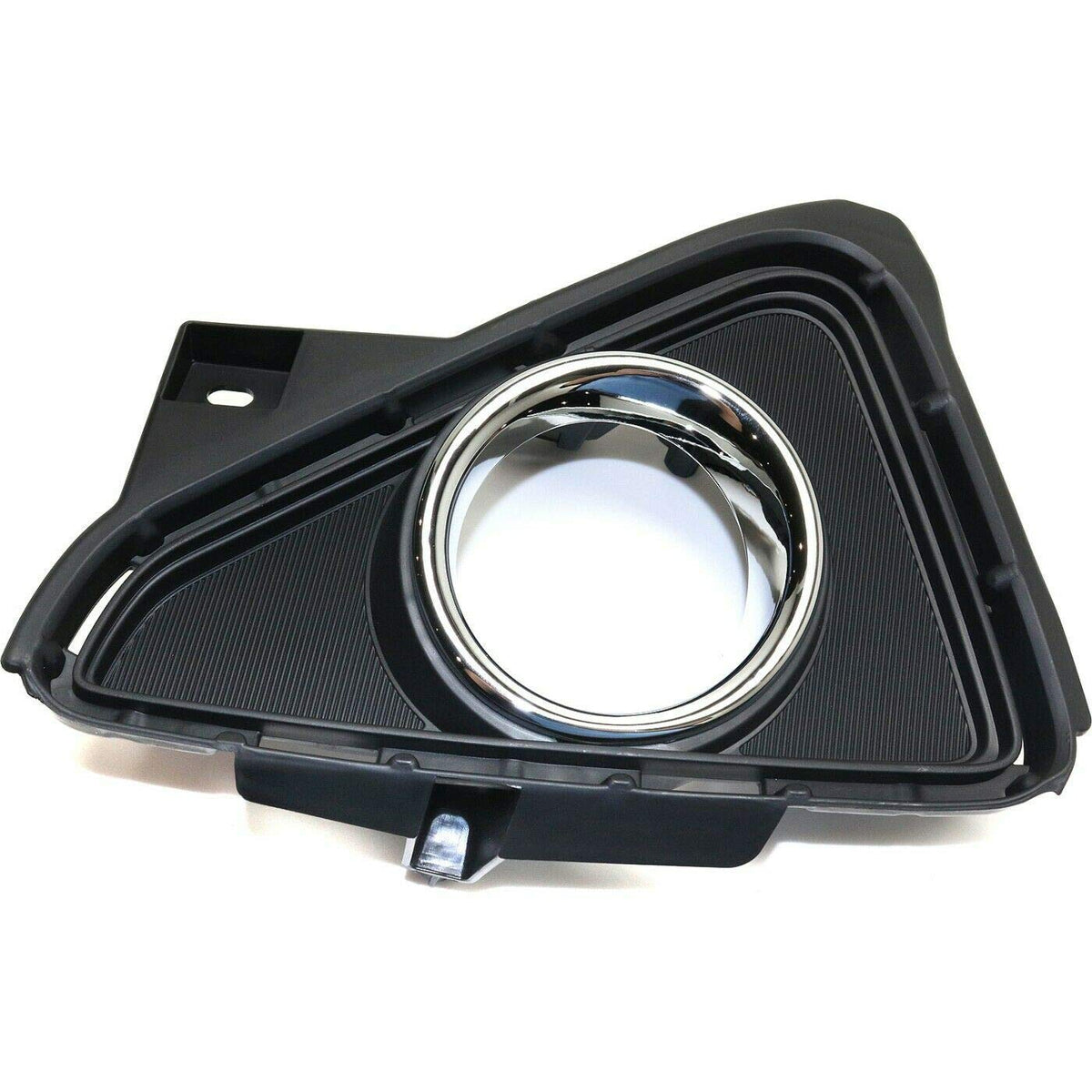 DAT AUTO PARTS Left Front Driver Side Fog Light Bezel Replacement for 16-18 Toyota Rav4 Black Textured TO1038192 520400R030