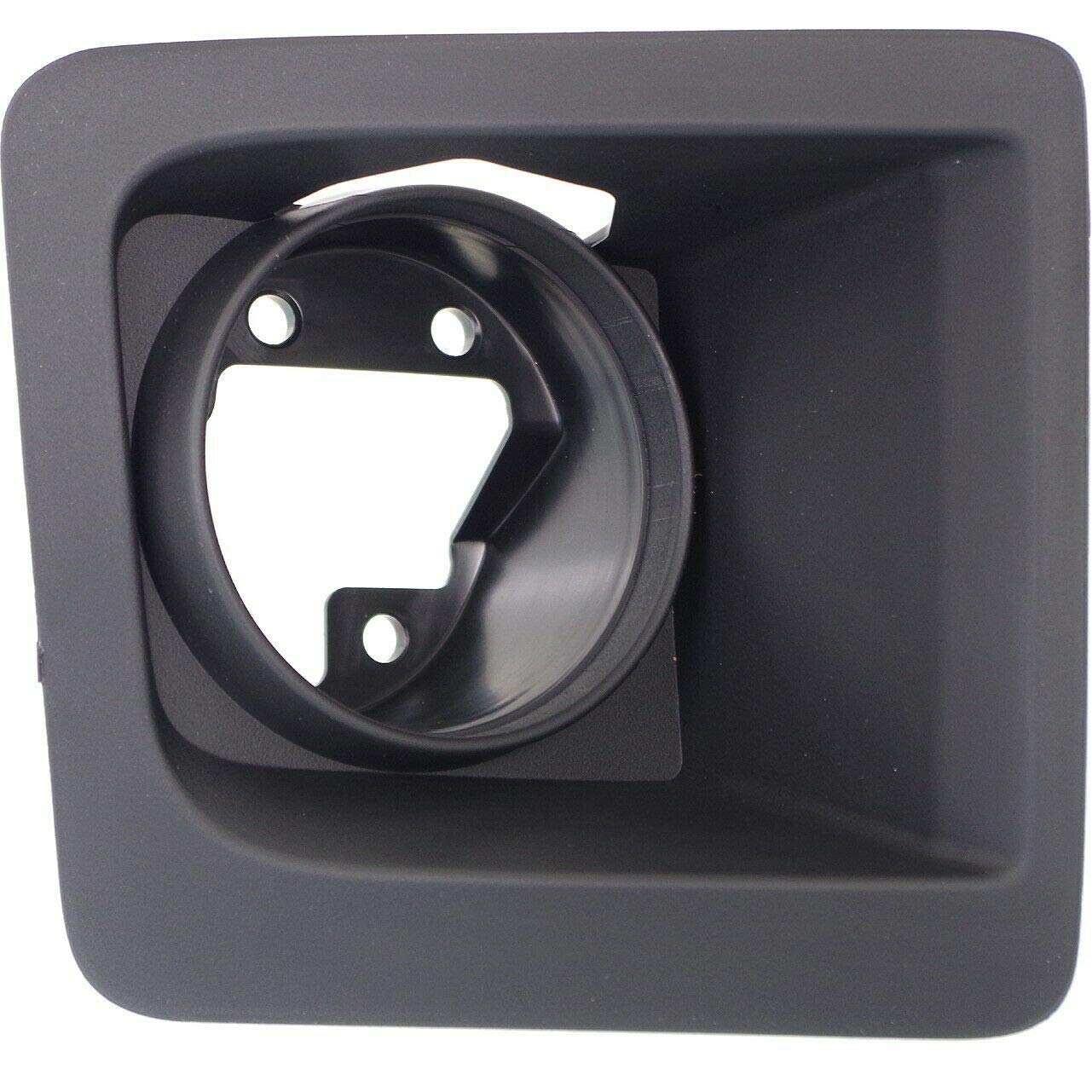 DAT AUTO PARTS Front Right Passenger Side Fog Light Bezel Hole Cover Trim Molding Bumper Insert Replacement For 2014 2015 GMC Sierra 1500 Pickup Tr...