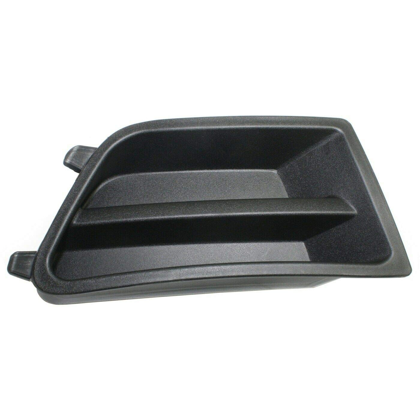 DAT AUTO PARTS Front Right Passenger Side Fog Light Hole Cover Trim Molding Bumper Insert Replacement For 2010 2011 2012 Ford Mustang Base Model Bl...