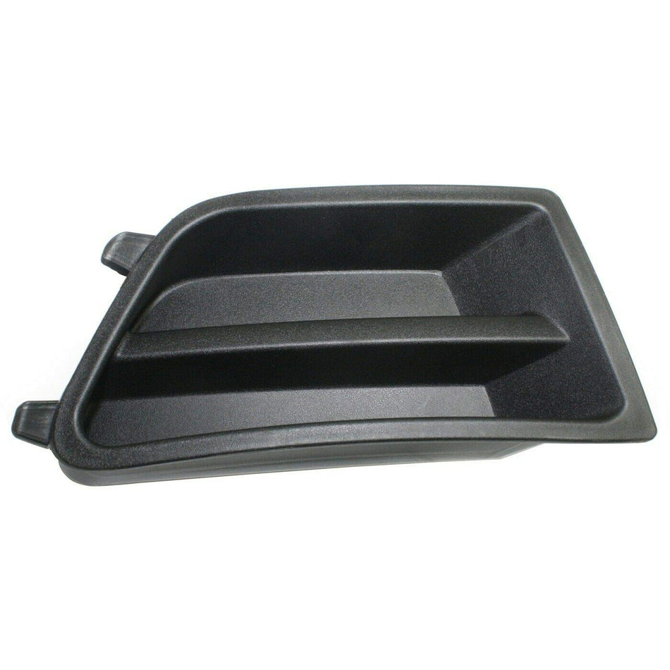 DAT AUTO PARTS Front Right Passenger Side Fog Light Hole Cover Trim Molding Bumper Insert Replacement For 2010 2011 2012 Ford Mustang Base Model Bl...