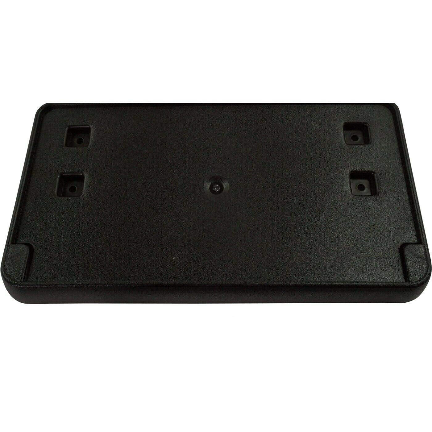 DAT AUTO PARTS Front License Plate Bracket Replacement for 19-21 Jeep Cherokee Black Textured CH1068155 68288488AA