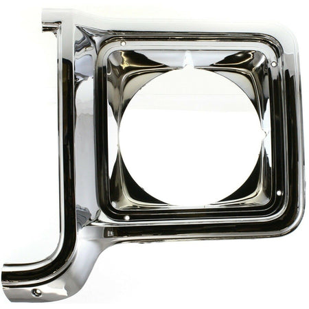 DAT AUTO PARTS Front Left Driver Side Headlight Bezel Door Trim Lamp Grille Molding Insert Replacement For 1973-1978 Chevy Suburban Blazer GMC Jimm...