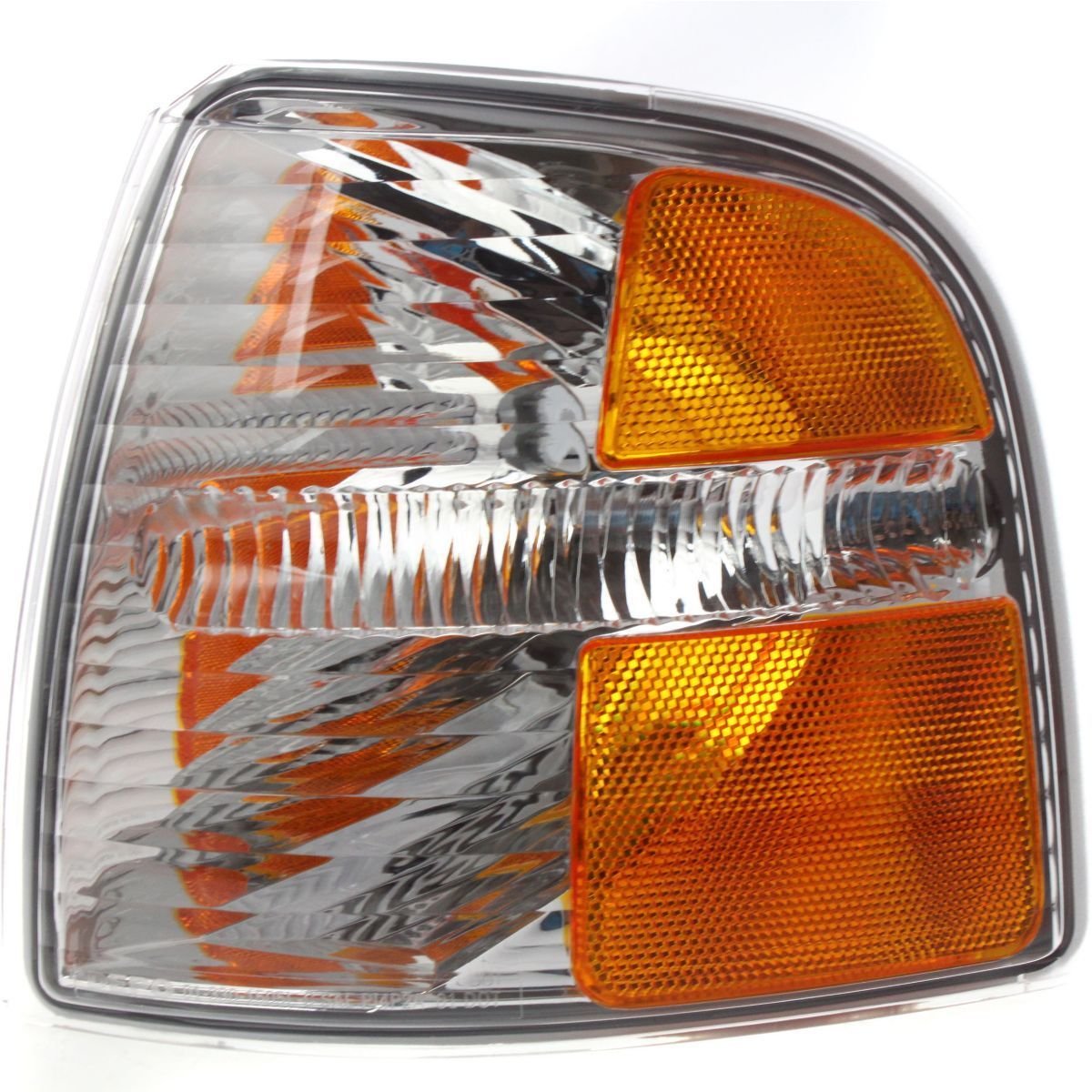 DAT AUTO PARTS Front Left Driver Side Parking Signal Side Marker Light Corner Lamp Lens and Housing Replacement For 2004 - 2005 Ford Explorer Clear...
