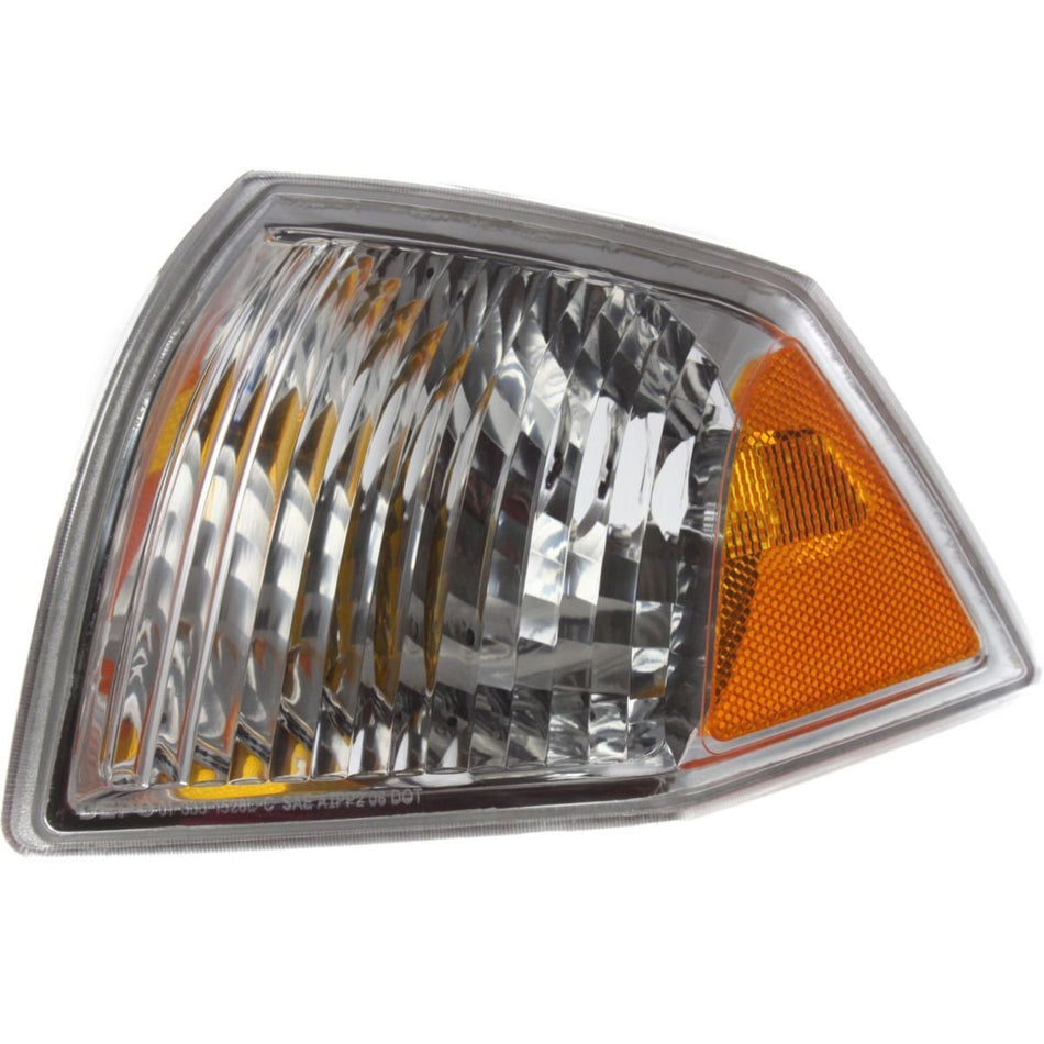 DAT AUTO PARTS Front Left Driver Side Turn Signal Light Parking Marker Lamp Assembly Reflector Replacement For 2007 2008 2009 2010 Jeep Compass MK ...