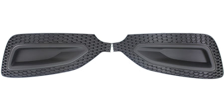 DAT AUTO PARTS Front Left Driver & Right Passenger Set of 2 Fog Light Cover Grille Molding Trim Replacement For 2013-2016 Hyundai Santa Fe Sport Bl...