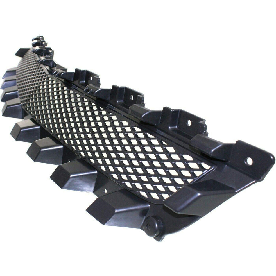 DAT AUTO PARTS Front Upper Bumper Grille Grill Assembly Insert Panel Replacement for 2008-2012 Chevrolet Malibu Matte-Black Textured Plastic GM1200...