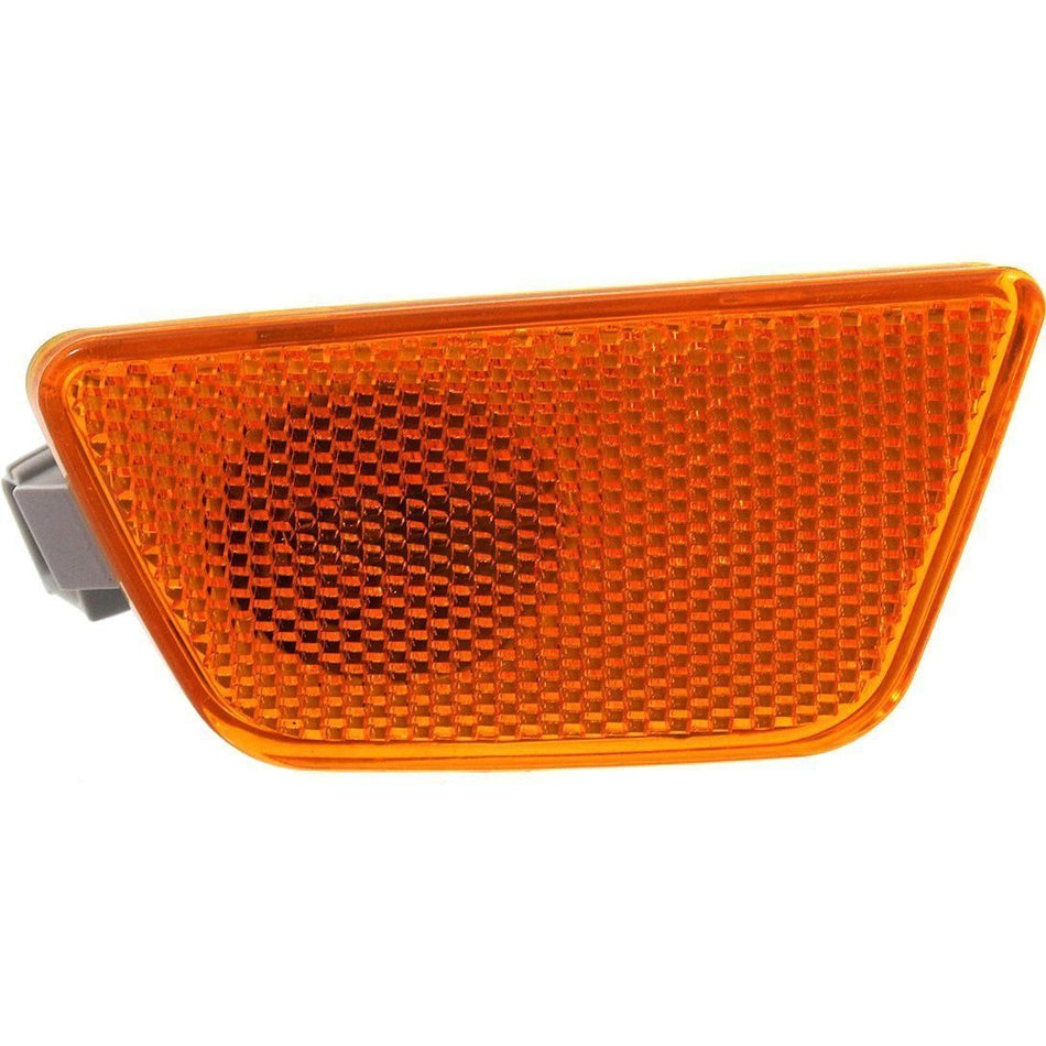 Front Driver and Passenger Side Parking Signal Marker Light Set of 2 Fits 2011-2016 Chevrolet Cruze Amber Lens GM2550198 GM2551198