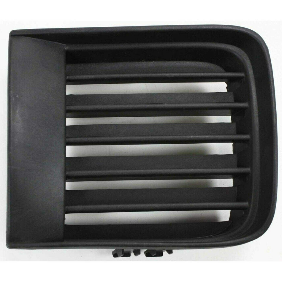 DAT AUTO PARTS Front Right Passenger Side Bumper Cover Inner Grille Insert Trim Molding Replacement For 1998-2004 Nissan Pathfinder Black Smooth Pl...