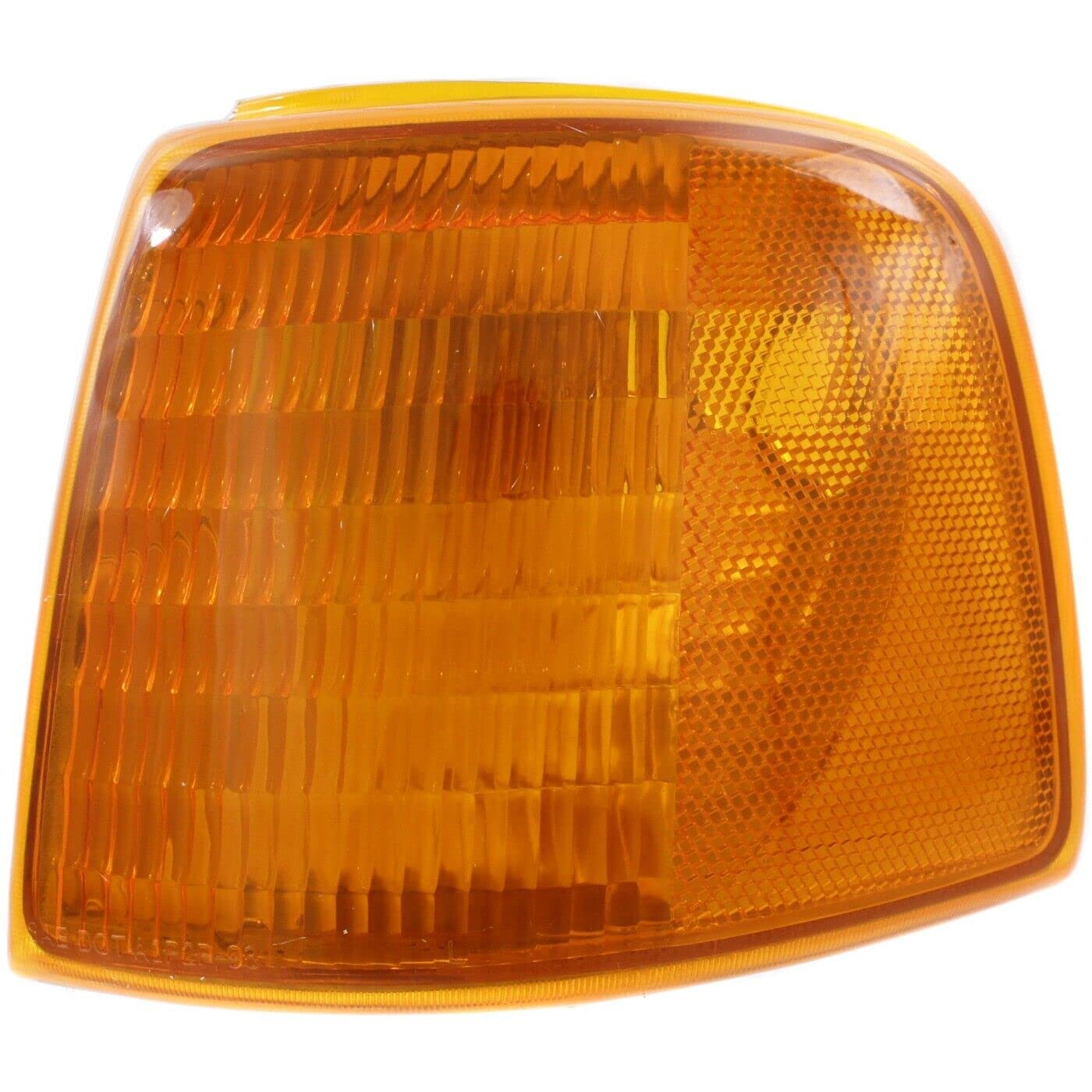 DAT AUTO PARTS Front Left Driver Side Corner Marker Lens Parking Side Light Replacement Lamp for 1993-1997 Ford Ranger Pickup 2WD 4WD Orange Plasti...
