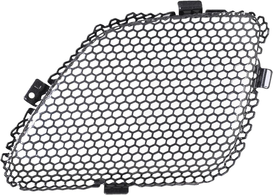 Front Left Driver and Right Passenger Side Upper Steel Mesh Grille Insert Cover Set Of 2 Replacement for 2005-2009 Pontiac G6 EXCEPT 2009 CTF PACKA...