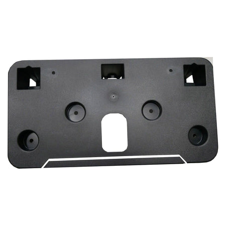 DAT AUTO PARTS Front License Plate Mounting Bracket Tag Holder Replacement for 2020-2023 Cadillac CT4 Without Engine Heater Black Textured GM106824...
