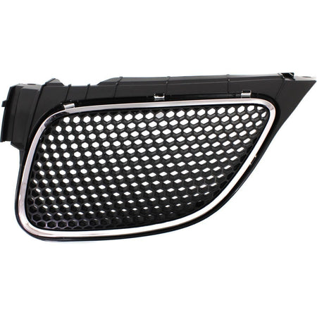 DAT AUTO PARTS Front Upper Driver Side Bumper Grille Grill Assembly Insert Panel Replacement for 2005-2008 Pontiac Vibe Matte-Dark Gray and Chrome ...