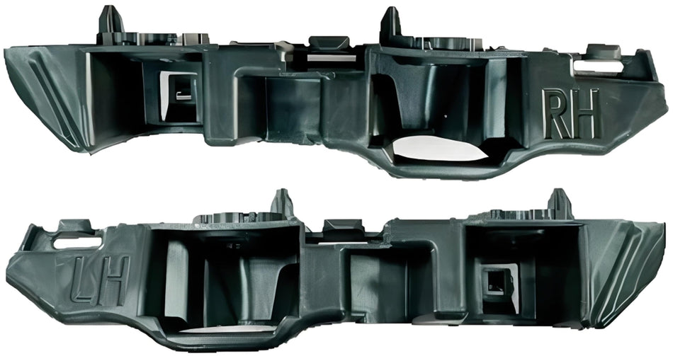 DAT AUTO PARTS Front Driver & Passenger Side, SET OF 2, Bumper Cover Guide Support, For 2018-2020 Buick Regal Sportback, and Regal Tour X, Black Te...