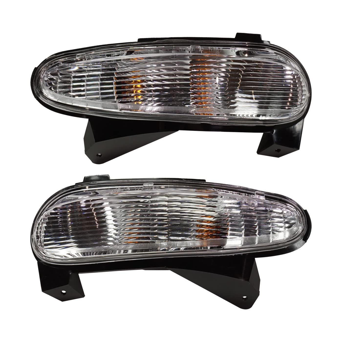 DAT AUTO PARTS Front Left Driver and Right Passenger Side Corner Park Lamp Marker Light Pair Set Replacement for 2005-2009 Buick LaCrosse 2005-2008...