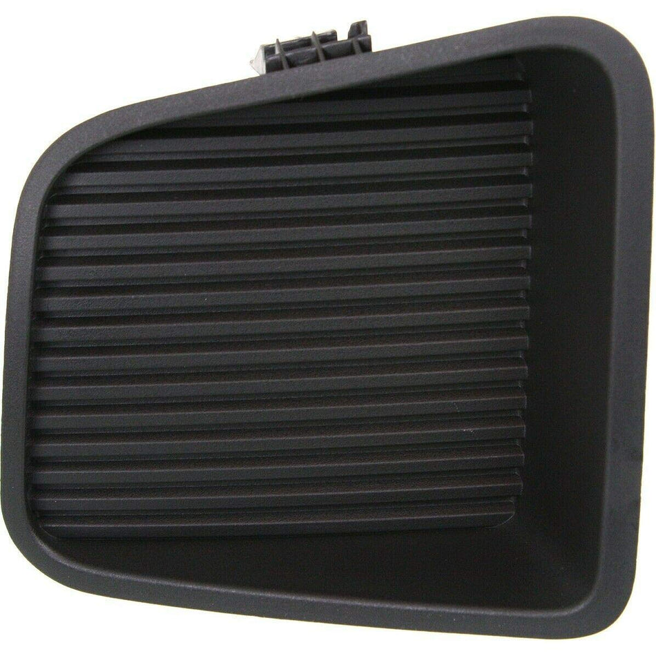 DAT AUTO PARTS Front Left Driver Side Bumper Fog Light Lamp Hole Cover Grille Molding Trim Replacement for 2014-2021 Toyota Tundra Black Textured T...