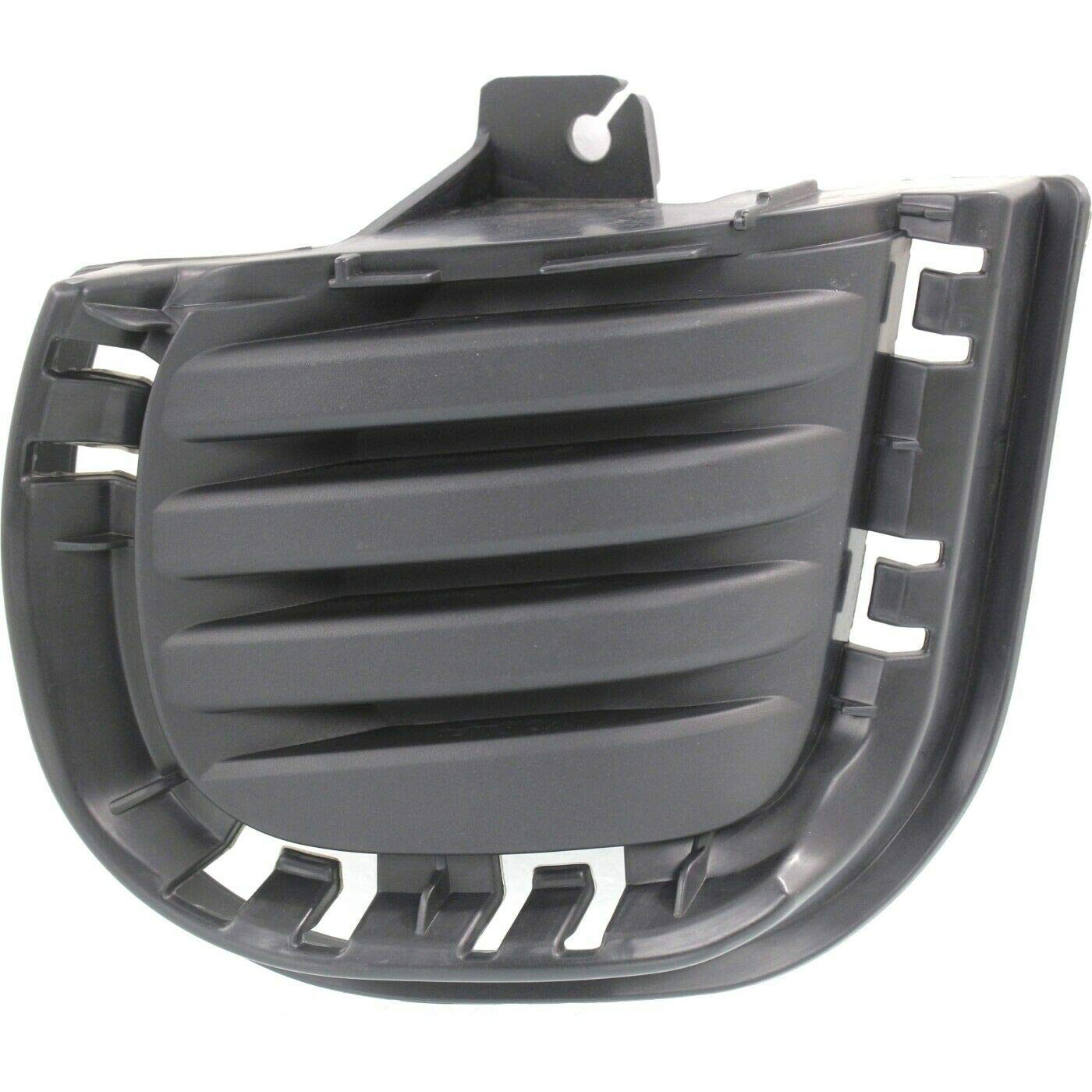 DAT AUTO PARTS Left Front Driver Side Fog Light Hole Cover Replacement for 14-16 Scion tC Black Textured SC1038102 5243821040