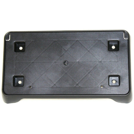 DAT AUTO PARTS Front Bumper License Plate Frame Tag Mounting Bracket Holder Replacement For 2006-2010 Dodge Charger Black Textured Made of Plastic ...