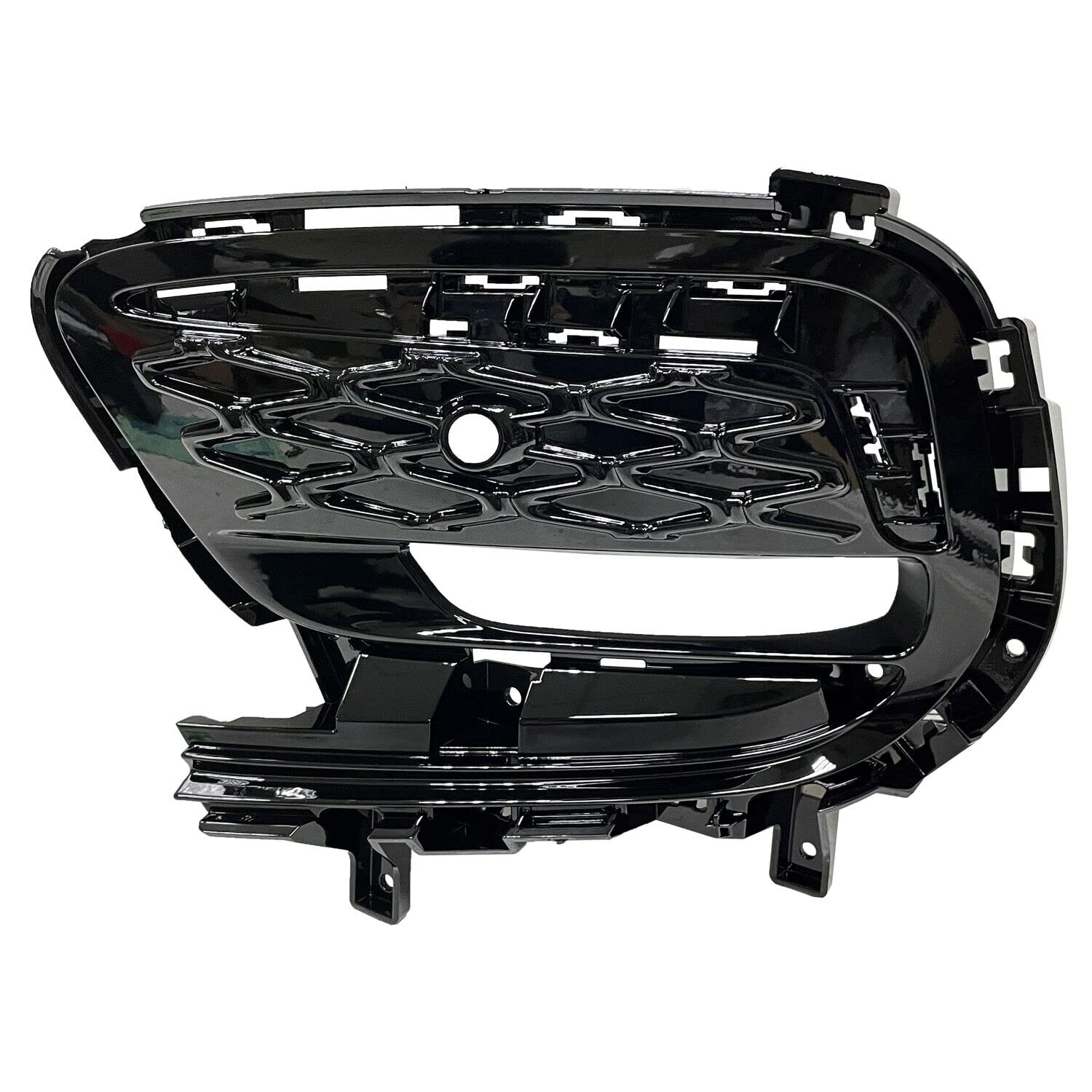 DAT AUTO PARTS Front Left Driver Side Fog Light Bumper Cover Grille Molding Insert Bezel Trim Replacement For 2021 - 2022 Chrysler Pacifica Van Glo...