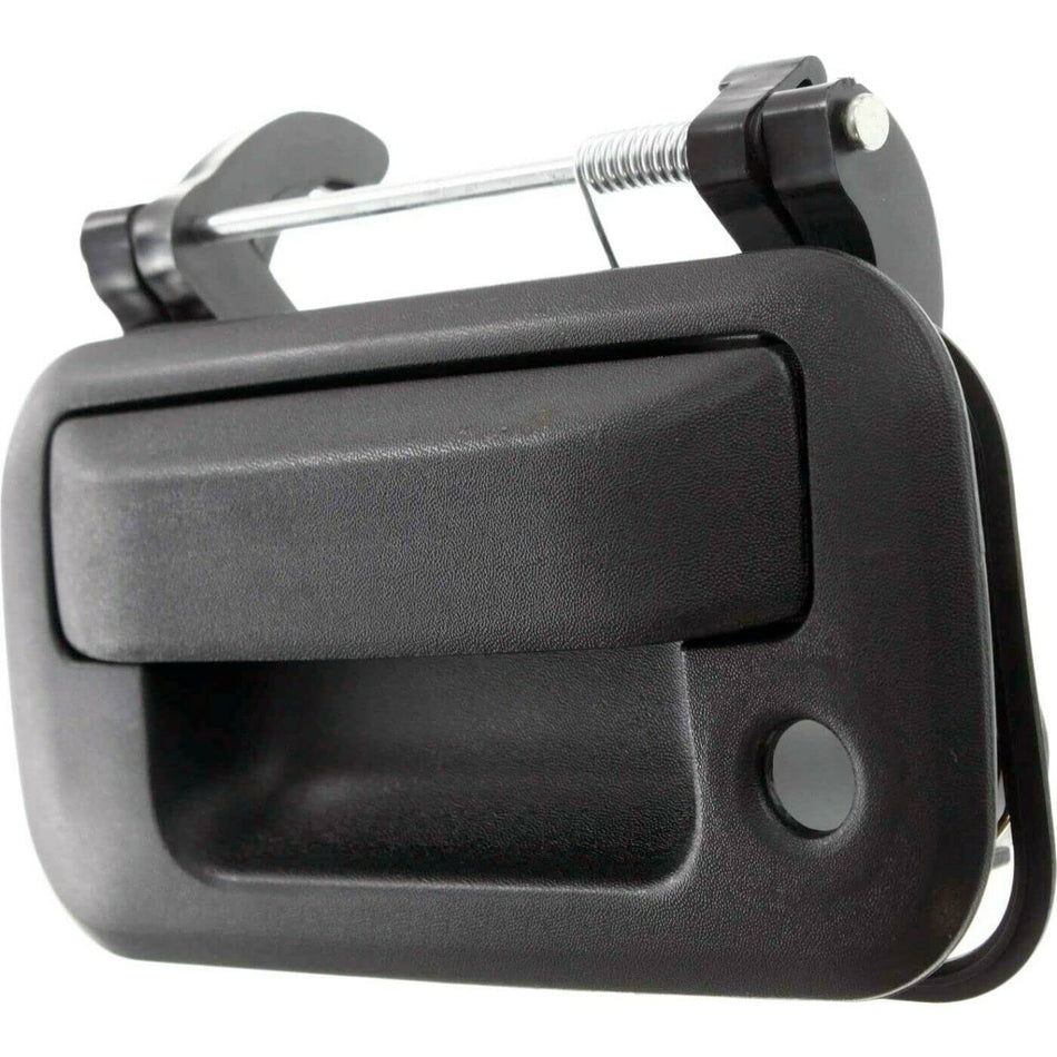 Rear Outside Tailgate Handle Fits 2004-2016 Ford F150 F250 F350 Super Duty Black Textured FO1915111