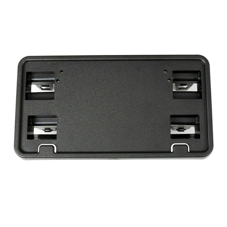 DAT AUTO PARTS Front Bumper License Plate Frame Tag Mounting Bracket Holder Replacement for 2015-2017 Ford F150 Series Non Turbo Black Textured Pla...