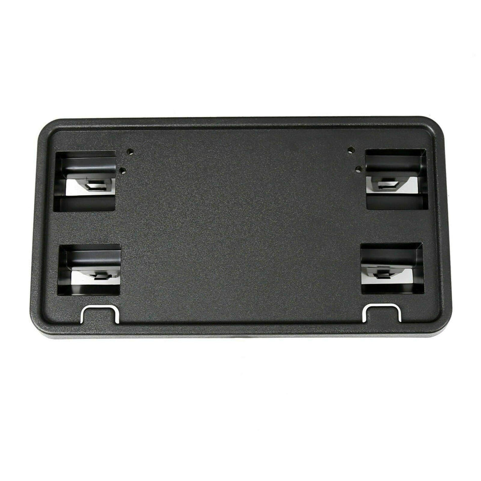 DAT AUTO PARTS Front Bumper License Plate Frame Tag Mounting Bracket Holder Replacement for 2015-2017 Ford F150 Series Non Turbo Black Textured Pla...
