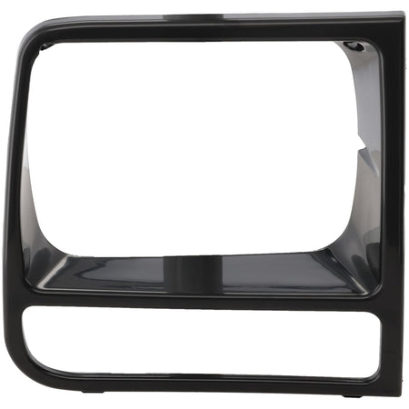 DAT AUTO PARTS Front Right Passenger Side HeadLight Door Grille Insert Bezel Trim, For 1997-2001 Jeep Cherokee Midsize Limited/Classic Models, Glos...