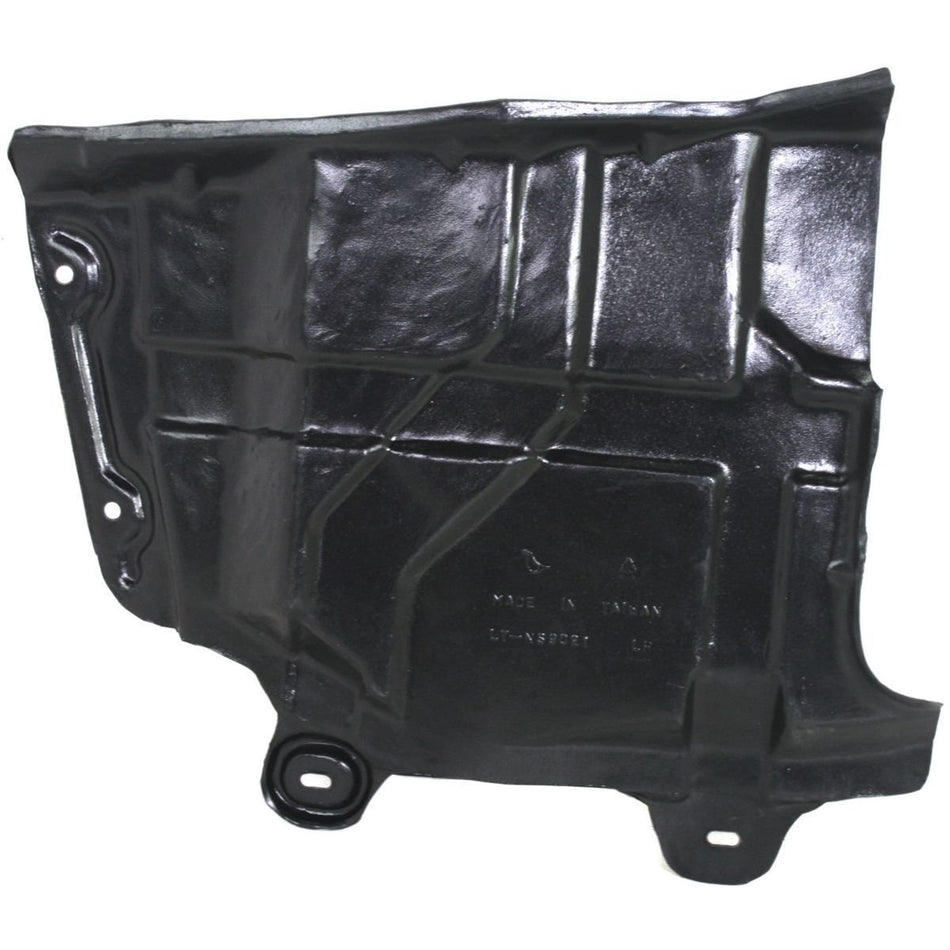 DAT AUTO PARTS Front Left Driver Side Undercar Engine Splash Shield Replacement For 2004 - 2008 Nissan Altima 2002 - 2006 Nissan Maxima Black Textu...