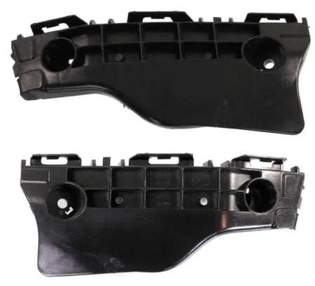 DAT AUTO PARTS Front Driver & Passenger Side, SET OF 2, Outer Bumper Cover Support Bracket Retainer, For 2012-2017 Toyota Prius C, Black Textured F...