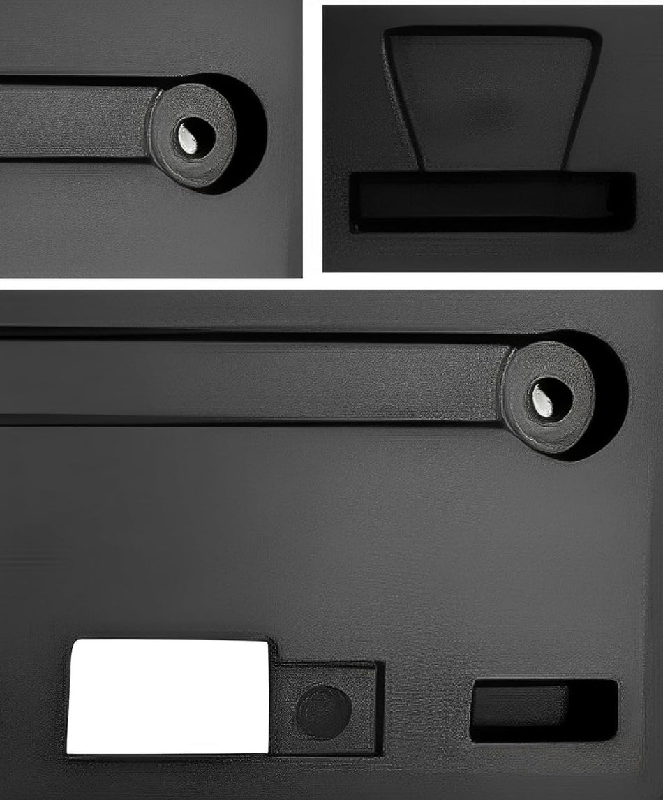 DAT AUTO PARTS Front License Plate Bracket Frame Cover Tag Holder Replacement for 2011-2013 Infiniti QX56 Models and 2014 QX80 Models Black Texture...