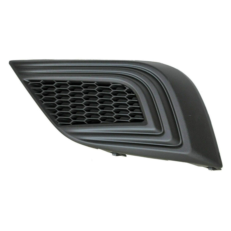 DAT AUTO PARTS Front Left Driver Side Fog Light Cover Lamp Grille Hole Bezel Trim Insert Replacement For 2015-2018 Nissan Murano SUV Black Textured...