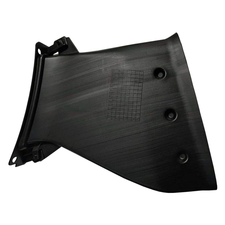 DAT AUTO PARTS Front Left Driver Side Bumper Cover Air Duct Molding Insert Replacement For 2019 2020 Hyundai Santa Fe Black Textured Plastic HY1038...