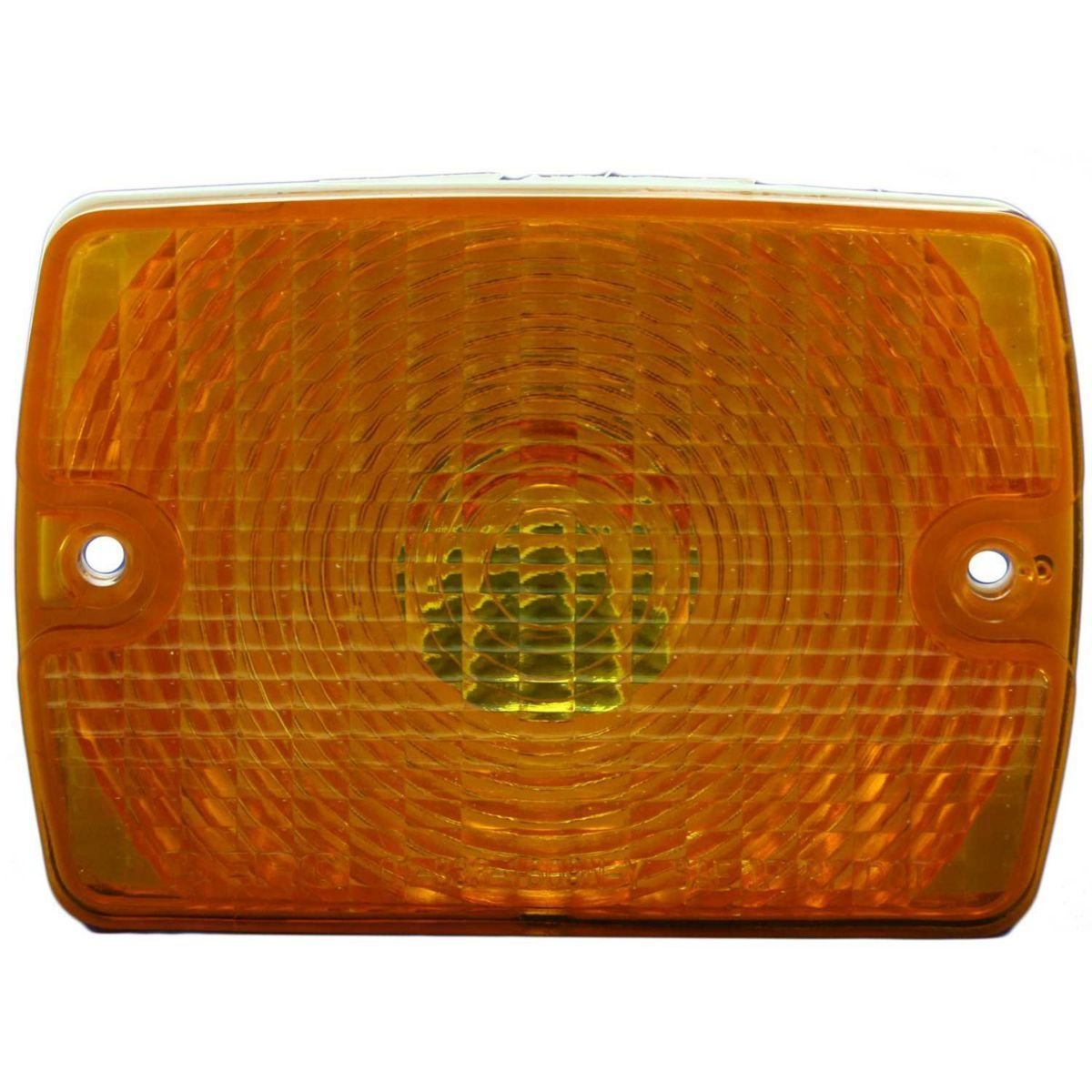 DAT AUTO PARTS Front Left Driver Or Right Passenger Side Corner Parking Turn Signal Light Lamp Lens Housing Replacement For 1987 - 1993 Jeep Wrangl...