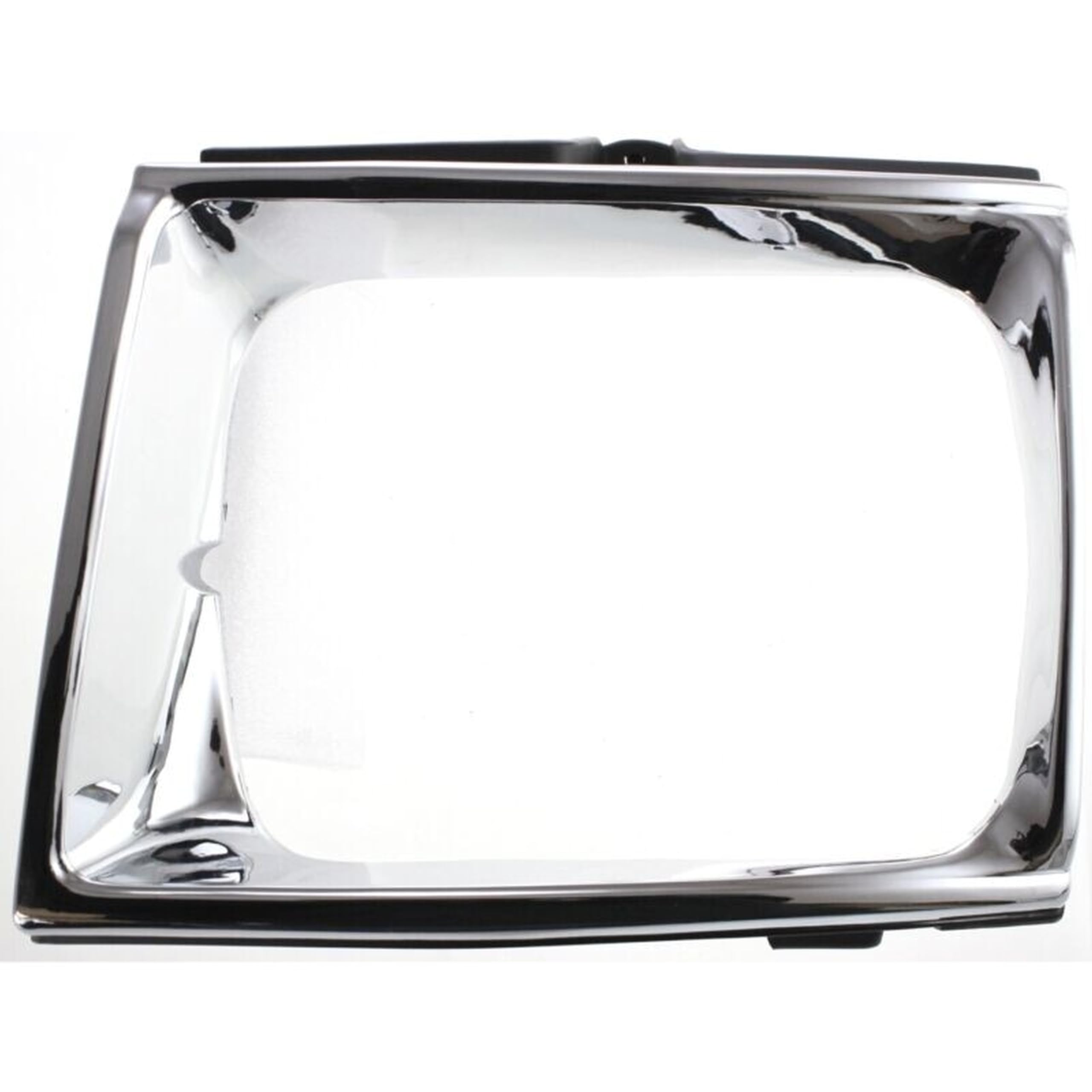 DAT AUTO PARTS Front Right Passenger Side HeadLight Door Grille Insert Bezel Trim, For 1989-1991 Toyota Pickup 4WD, Chrome Plastic Finish, TO251311...
