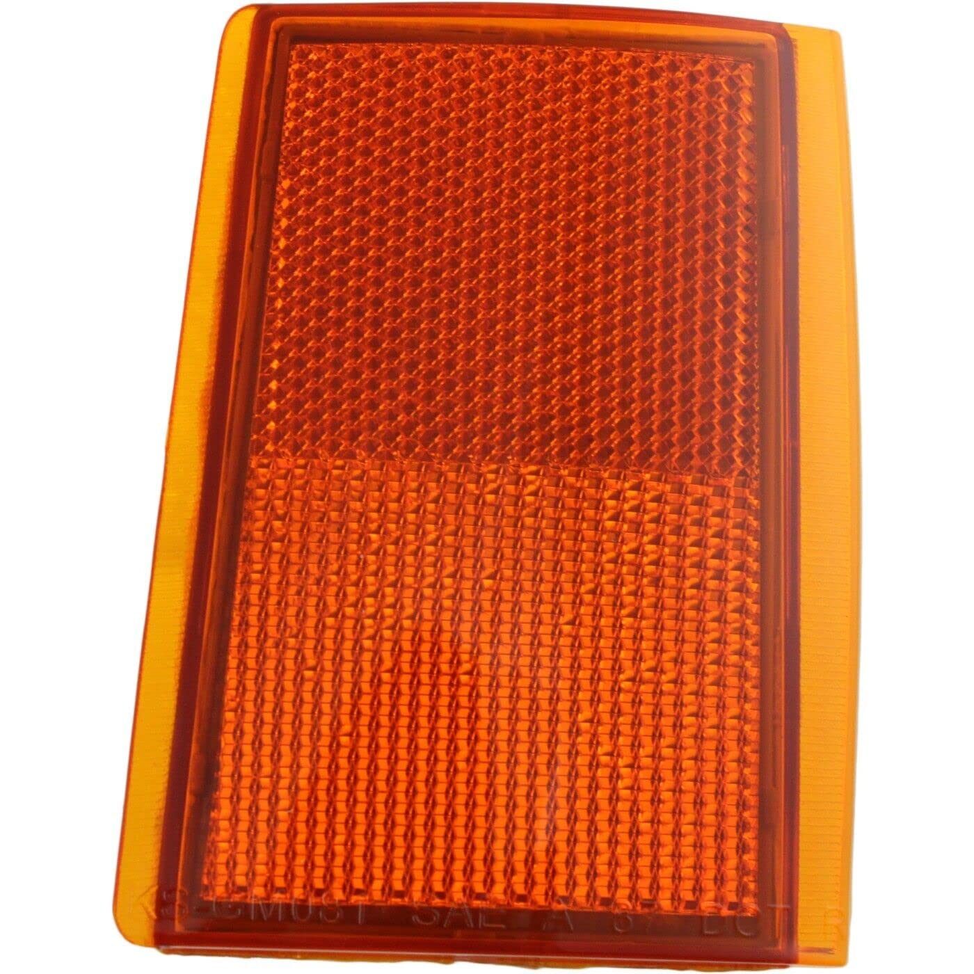 DAT AUTO PARTS Front Right Passenger Side Upper Signal Side Marker Reflector Light Replacement For 1988 - 1993 Chevrolet C1500 C2500 C3500 GM255710...