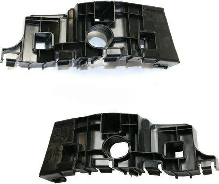 DAT AUTO PARTS Front Driver & Passenger Side Bumper Cover Retainer, Set of 2, For 2014-2015 Chevrolet Silverado 1500 Pickup Truck, Black Textured F...