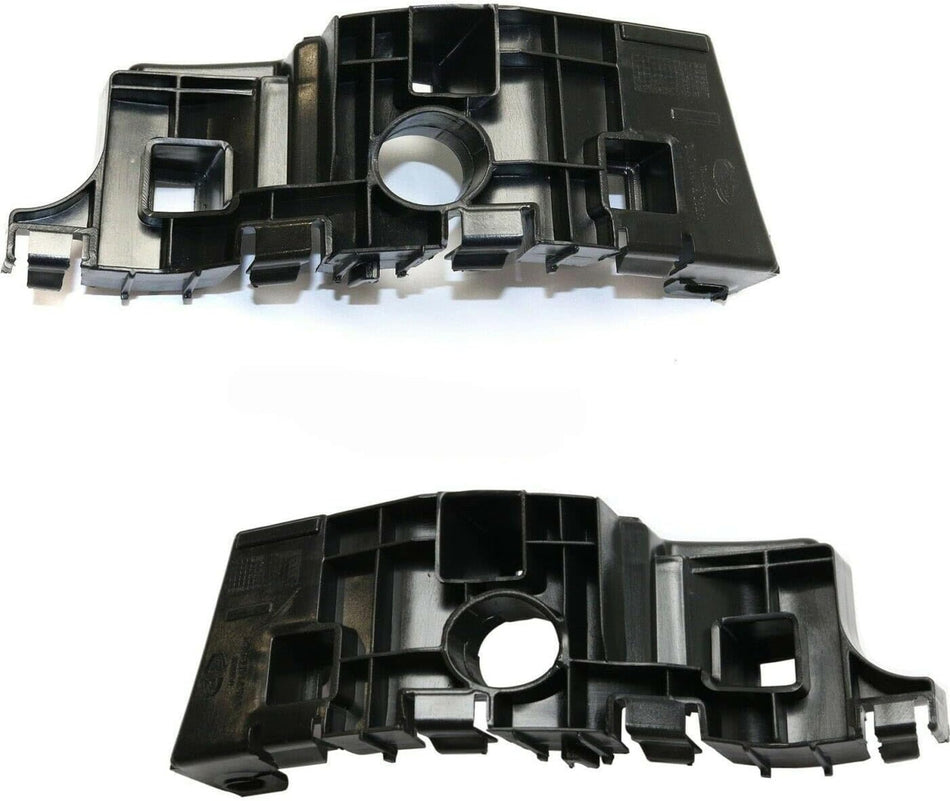 DAT AUTO PARTS Front Driver & Passenger Side Bumper Cover Retainer, Set of 2, For 2014-2015 Chevrolet Silverado 1500 Pickup Truck, Black Textured F...