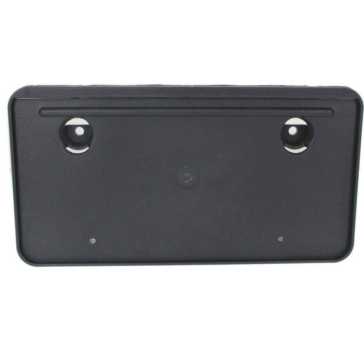 DAT AUTO PARTS Front Bumper License Plate Frame Tag Mounting Bracket Holder Replacement for 1995 - 1998 Ford Explorer Black Textured Plastic FO1068...